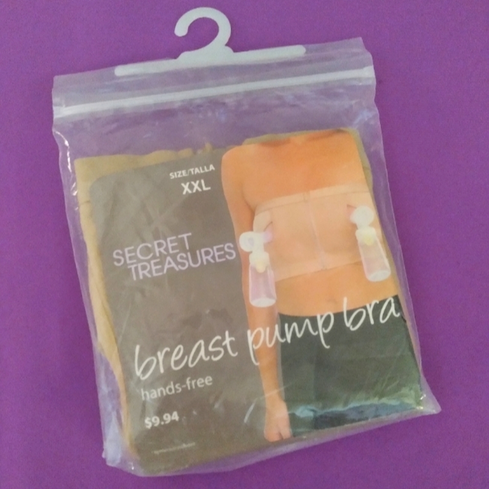 NWT Secret Treasures breast pump bra